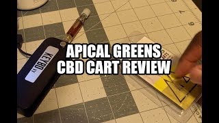 Apical Greens CBD Cart Review