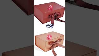 choose your box A VS B #choosebox #viralvideo #youtubeshort #gift #giftbox #youtube