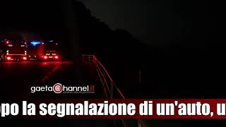 SPERLONGA SI CERCA UNA PERSONA SCOMPARSA!  VIGILI DEL FUOCO DI GAETA SUL POSTO