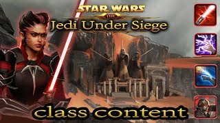 Jedi Under Siege: IMP side class & cut content