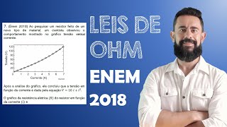 QUESTÃO ENEM 2018 - LEIS DE OHM