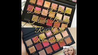 Does It Dupe: Huda Beauty Rose Gold Remastered?