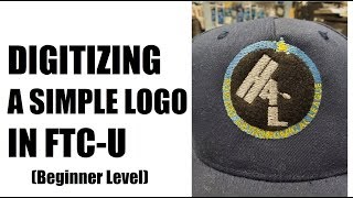 Logo Digitizing for Beginners in FTC-U