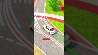 كيفيه استخدام الدوار متعدد المسارات #roundabout #vehiclevideos #shorts