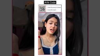 trending Vn templates Qr code🥵😱 vn video editing #vn  #shorts #ytshorts #trending