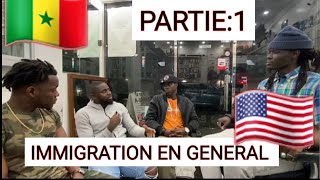 MAFF THE BARBER SHOW: THEME ( immigration Dans sa globalite) PARTIE 1