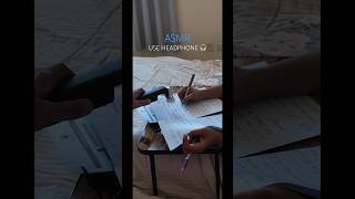 ASMR of Paper checking #dji  #headphones #asmr #sound #exam #healing #satisfying #sleepsounds