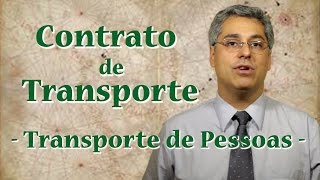 Contrato de Transporte de Pessoas