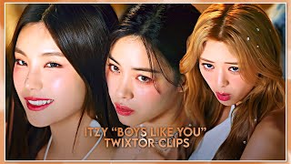 ITZY "BOYS LIKE YOU" TWIXTOR CLIPS 4K