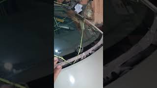 car front glass change #glass  #mechanic #shorts