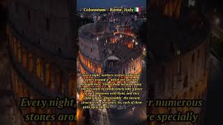 Preserving the Colosseum: Nightly Stone Distribution