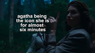 agatha harkness being the icon she is for almost 6 minutes