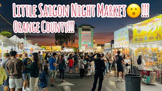 LITTLE SAIGON NIGHT MARKET @ ASIAN GARDEN MALL IN WESTMINSTER CALIFORNIA ORANGE COUNTY!