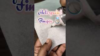 Holi-এর দিন white কুর্তির সাথে এই finger ring💍try করতেই পারো☺️#shorts #holispecial #youtubeshorts