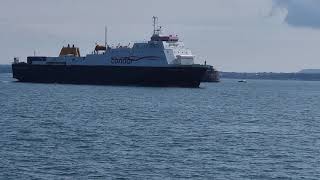 Commodore Goodwin arriving in Portsmouth 3.8.21