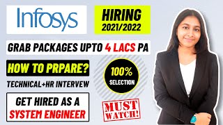 Infosys Interview Preparation Strategy | Technical + HR Interview | Crack 4LPA - Freshers