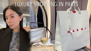 GRAFF, REPOSSI JEWELRY TRY ON | HIDDEN GEMS IN PARIS LE MARAIS | NEW MARNI BAG SHOPPING