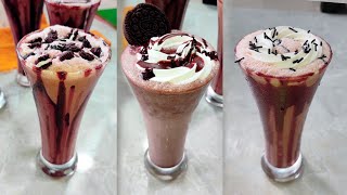 4kinds of milk shake in 20 min!