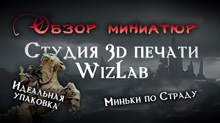 Честный обзор мастерской миниатюр WizLab. Подземелья и Драконы. (По Ту Сторону Страниц)