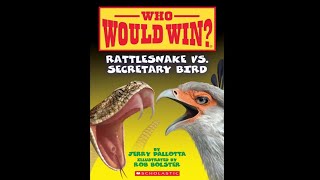 Who Would Win? - Rattlesnake vs Secretary Bird by Jerry Palotta