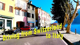 Driving from Switzerland to Italy