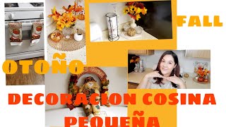 DECORACION DE OTOÑO/IDEAS PARA DECORAR UNA COSINA PEQUEÑA