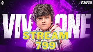 Rank Push | BGMI Live Stream Number 799 With VIVONE