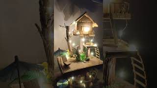 Tree House | Cardboard Box Recycling | Cardboard Box Diy | Diy Ideas #diy #craft #howto