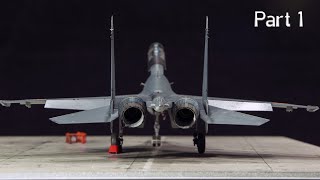 Su-30SM 1/72 Episode 1 [video build]