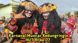 Karnaval Muncar Kedungringin HUT RI ke 77 !! 31 Agustus 2022