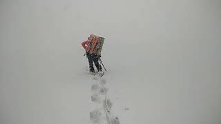 Mt Jogin Expedition... Team heading towards Summit Camp