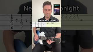 Need You Tonight Guitar + Tabs #guitarsheetmusic #guitarcover #guitartutorial