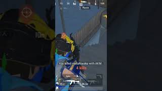 🤯AKM KILLER 😱 Pubg mobile lite new#short #pubg #youtubeshort