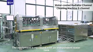 Water-cooled Radiator Channel Cleaning Machine 8-channel