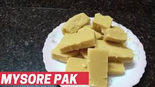 Easy and quick sweet dish| Mysore Pak| 3 ingredient sweet dish| Diwali special recipes