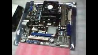 TESTE NA PLACA A55M-HVS EO PROCESSADOR AMD8