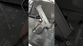 The best .40 subcompact out there?  FNS 40c. .40 S&W compact pistol.