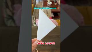 Origami Petard/Popper (Very Loud!) #origami #diy #craft #papercraft #shorts