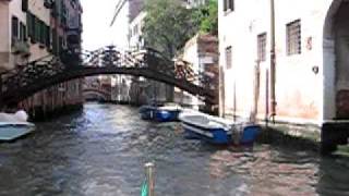 Taxi ride in Venice