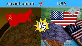 Soviet Union vs USA Data Comparison | USA vs Soviet Union Comparison | USA vs Soviet Union