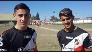 Gustavo Rigazzi y Enzo Quintana: "Venimos mejorando"