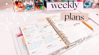 August 1-7 | Plan With Me | Erin Condren | A5 Ring Agenda | Compact Vertical