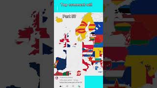 Top comment will change the Europe map #shorts