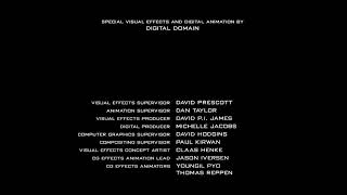 Transformers (2007, PG-13) End Credits - TV Slides Version