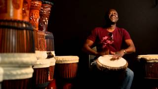 M'bemba Bangoura Plays Wula Drum #4134