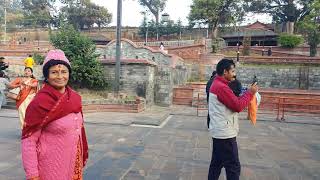 Pashupati with mom and bro | Nov | Kartik | 2080 | 2023 | 4k