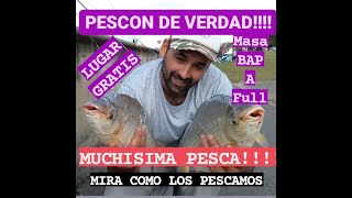 PESC'ON NUESTRO : PARQUE DE LOS NIÑOS ALUCINANATE DIA DE PESCA