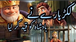 Aqalmnd lkerhara||cartoon story||wise woodcutter #bedtimestories#cartoonstory #woodcutterstory