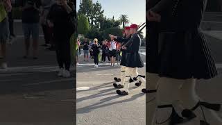 Changing of guards in Athens, Greece