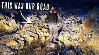 Death Valley Flood Destroyed Our Road...Now What?